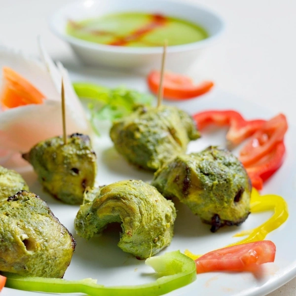Chicken Haryali  Tikka