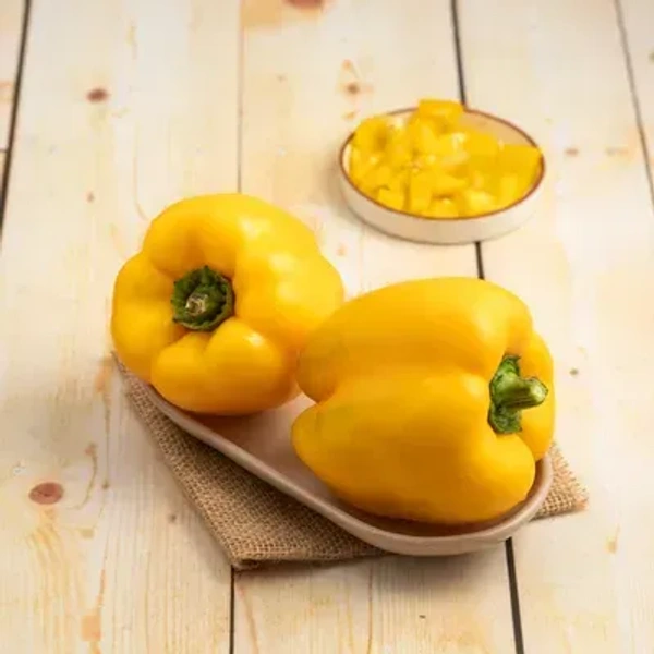 Capsicum Yellow -1 Pcs 130gm Apx - 1 pcs