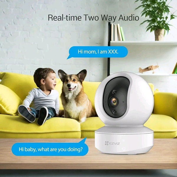 EZVIZ CP1 Lite 2MP Smart Wi-Fi Indoor Tilt Coverage Security Camera with 360° Pan