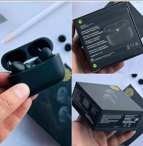 AirPods Pro Gen 2 Black Edition. Combining sleek aesthetics with advanced technology, 
 - Black
