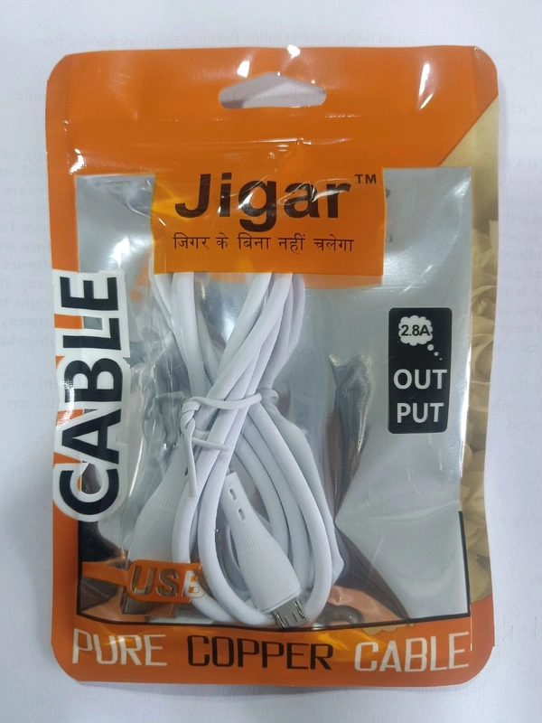 2.8A V8 Pure Copper Data Cable 3 With Months Warranty 