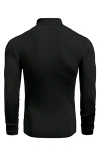high neck t-shirt  - L, White