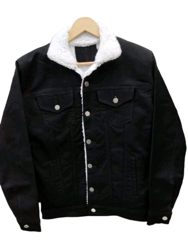 i-20  Jeans jacket black colour  ( pack of 1) - Mine Shaft, free size