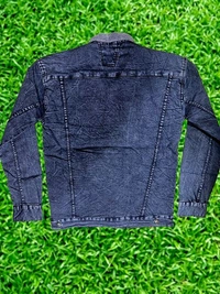 i-20  Jeans jacket (navy blue  colour ) ( pack of 1) - Gray, free size