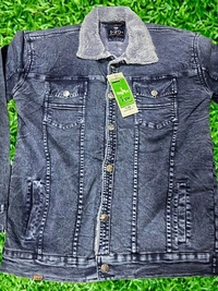 i-20  Jeans jacket (navy blue  colour ) ( pack of 1) - Gray, free size