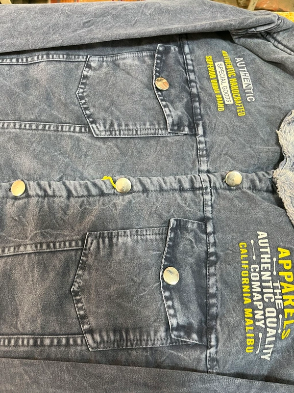 jeans jacket (Pack Of 1) - Gray, M