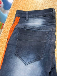 jeans damage pant  - Navy Blue, 28