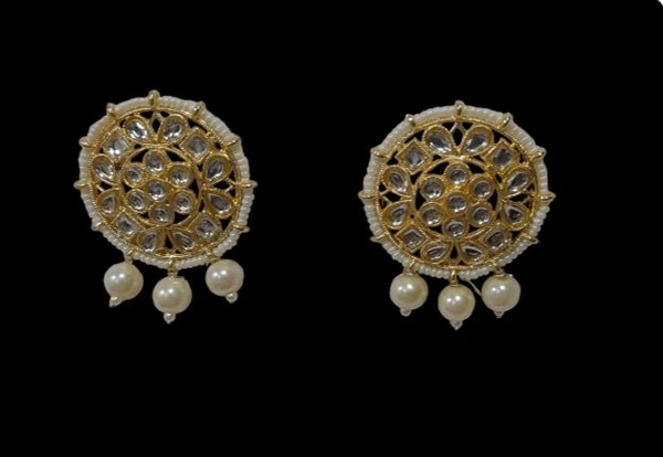 Orignal Kundan And Puls Nackles With Matha Patti