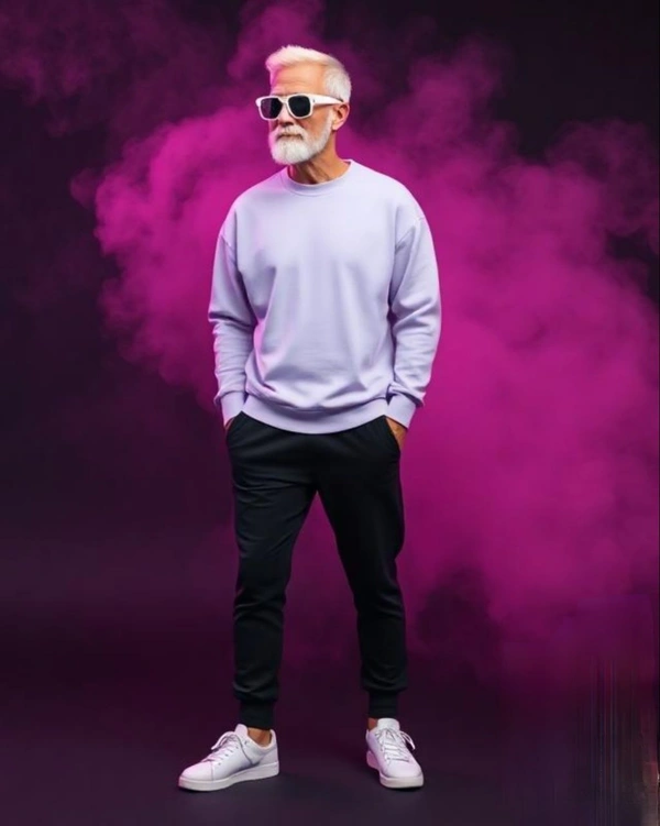 Lavender Sweatshirt - S