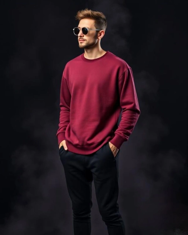 Maroon Sweatshirt - S