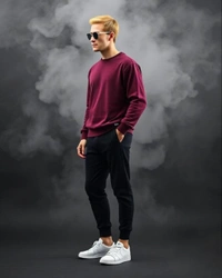 Maroon Sweatshirt - S