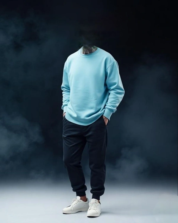 Baby Blue Sweatshirt - L
