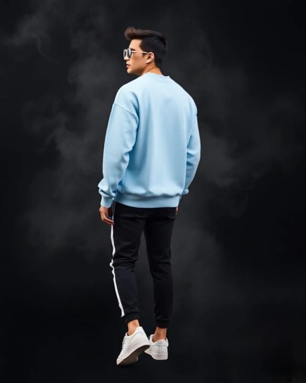 Baby Blue Sweatshirt - XL