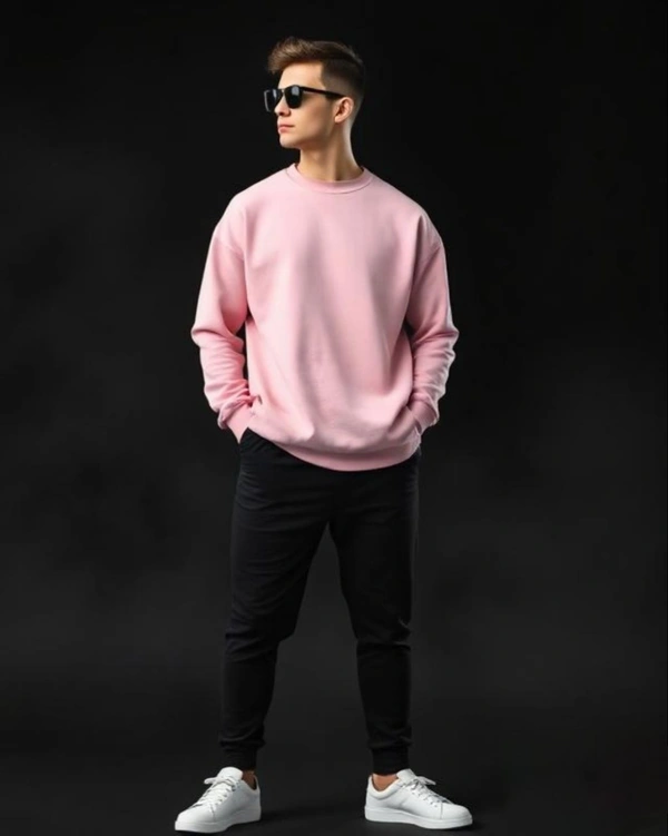 Light Pink Sweatshirt - XXL
