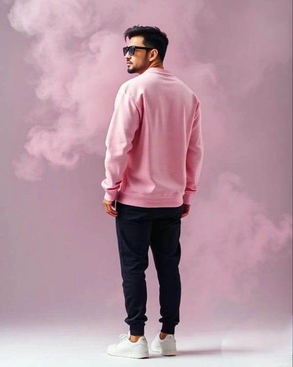 Light Pink Sweatshirt - XXL