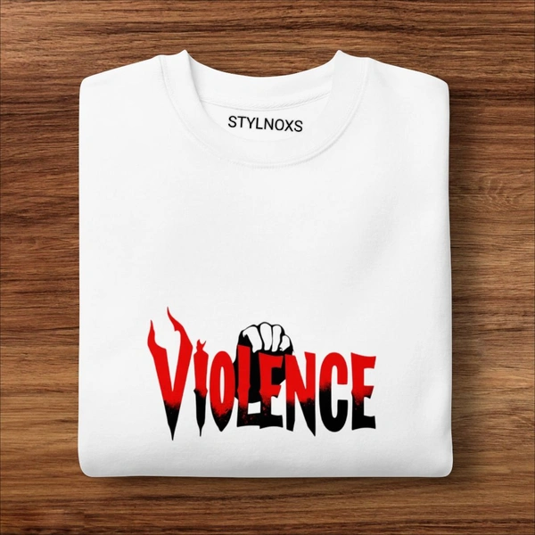 Voilence Printed Sweatshirt - XL
