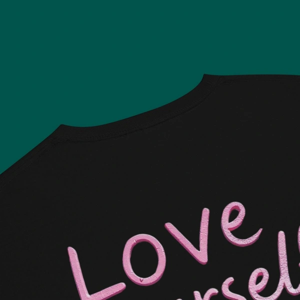 Love Yourself Not Oversized Men's Tshirt - XXL