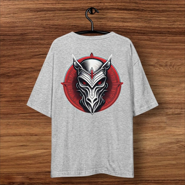Unisex Oversized Grey Tshirt - M