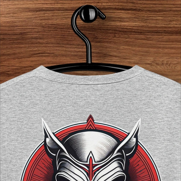 Unisex Oversized Grey Tshirt - XL