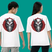 Unisex Oversized White Tshirt - S