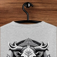 Unisex Oversized Grey Tshirt - M