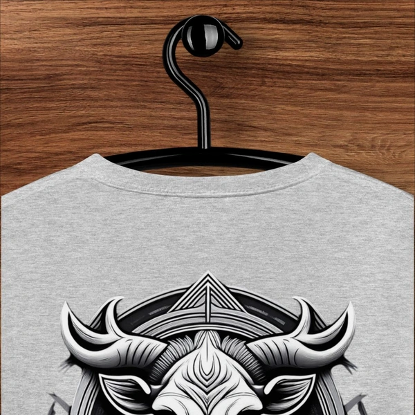 Unisex Oversized Grey Tshirt - M