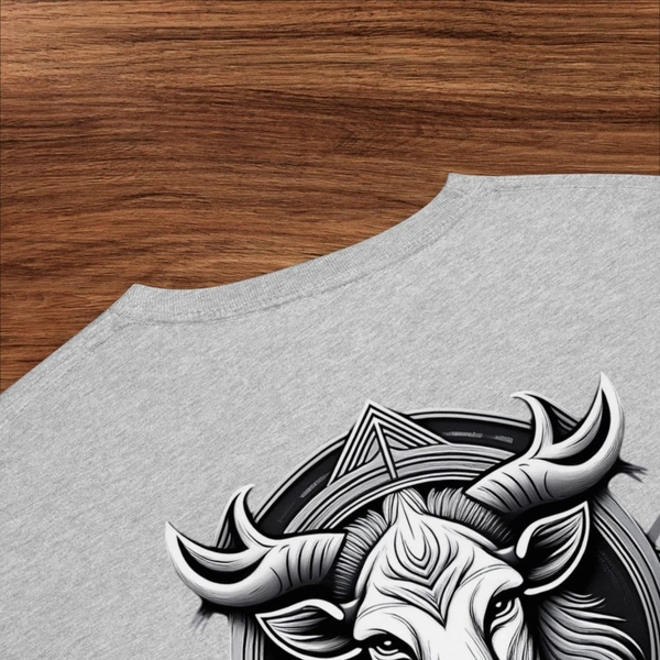 Unisex Oversized Grey Tshirt - M
