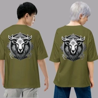 Unisex Oversized Green Tshirt - L