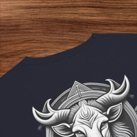 Unisex Oversized Navy Tshirt - S