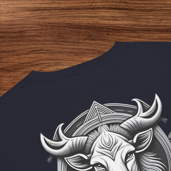Unisex Oversized Navy Tshirt - S