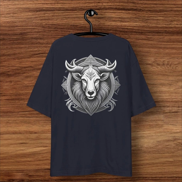 Unisex Oversized Navy Tshirt - XXL