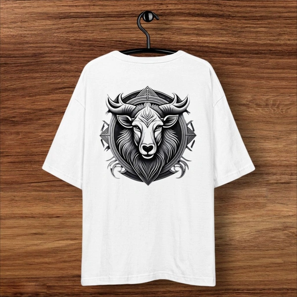 Unisex Oversized White Tshirt - XXL