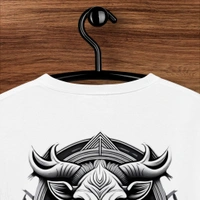 Unisex Oversized White Tshirt - XXL