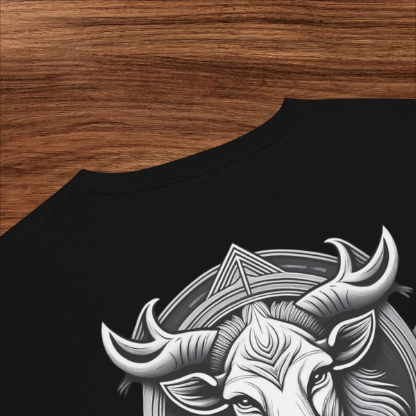 Unisex Oversized Black Tshirt - XL