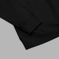 Devil Word Stylish Black Sweat Hoodie - XL