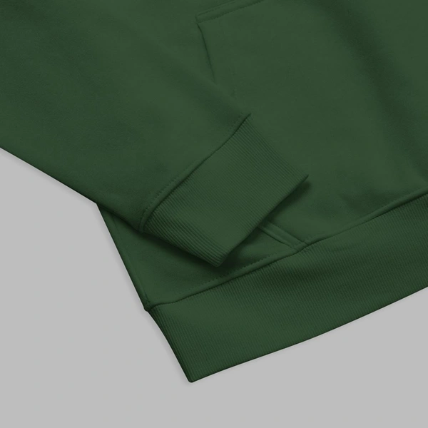 Devil Word Stylish Green Sweat Hoodie - XL