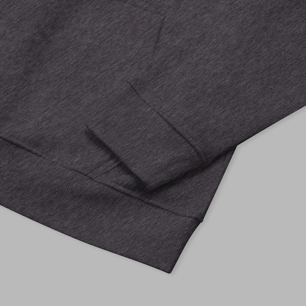 Devil Word Stylish Grey Sweat Hoodie - L