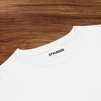 Devil Word Stylish White Oversize Tshirt  - XL
