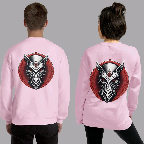 Ghost Printed Stylish Unisex Sweatshirt - S