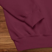 Ghost Mask Printed Stylish Unisex Maroon Sweatshirt - XXL