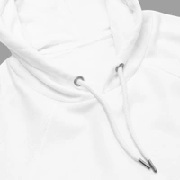 Ghost Mask Printed Stylish Unisex White Sweat Hoodie - L