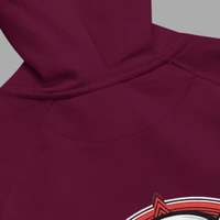 Ghost Mask Printed Stylish Unisex Maroon Sweat Hoodie - XXL