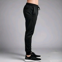 Stylish Unisex Black Joggers - XXL