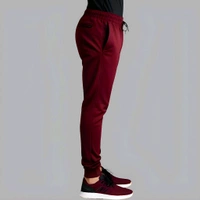Stylish Unisex Maroon  Joggers - XL