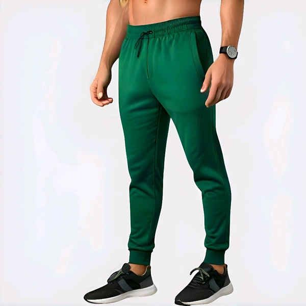 Stylish Unisex Green  Joggers - XL