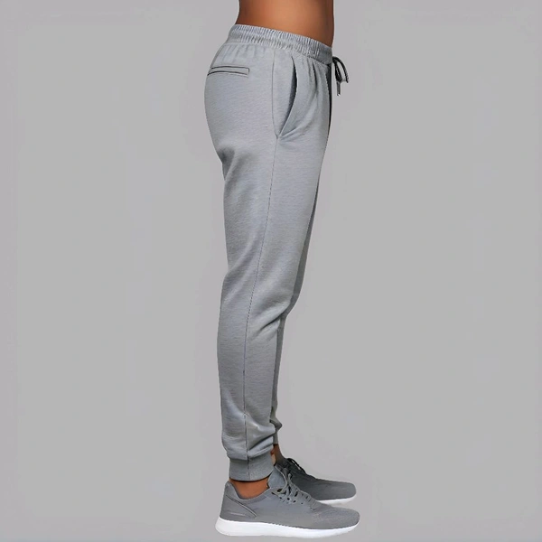 Stylish Unisex Grey  Joggers - XXL