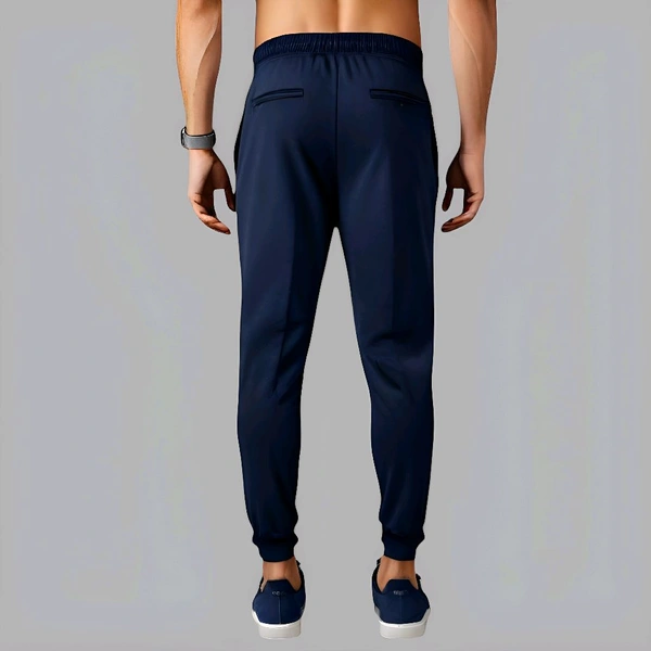 Stylish Unisex Navy  Joggers - XXL