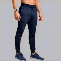 Stylish Unisex Navy  Joggers - XXL