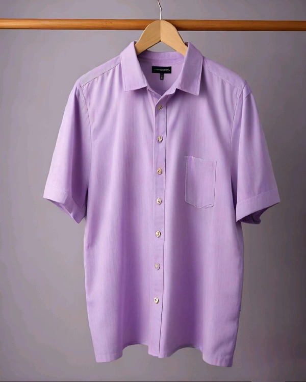 Classical Stylish Unisex Oversized Shirt - Light Pink, 3XL