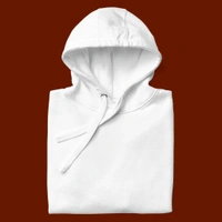 Unisex Classical Stylish White Hoodie - 3XL